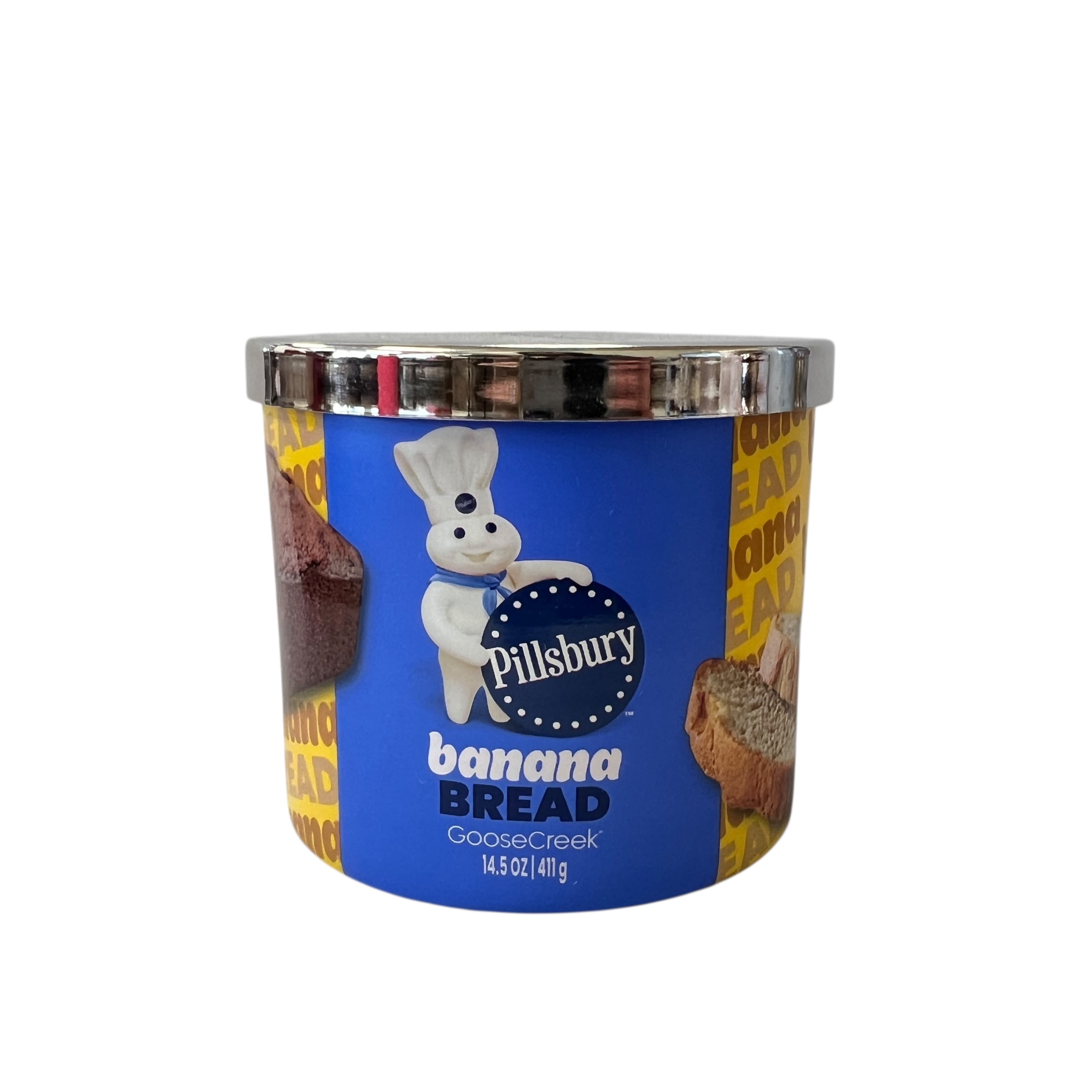Goose Creek Banana Bread 3 Wick Candle 14.5 oz