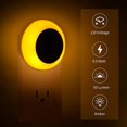 thumbnail image 4 of 6 Pack Blue Night Light, LED Night Lights Plug into Wall with Dusk to Dawn sensors, Plug in Night Lights for Kids Room, Bedroom, Bathroom, Baby Nursery,Stair Lights, Hallway Light, 4 of 5