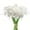White, variant on Viworld 20pcs Artificial Flowers Faux Flower Real Touch Fake Flowers Calla Lily for Wedding Bouquet Party Decorations Baby Shower Centerpieces Bridal Bouquet Decor, Red
