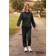 thumbnail image 3 of Conjunto de Chándal para Mujer PRETTYGARDEN Dos Piezas Gris Oscuro XXL, 3 of 8