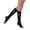 Black, variant on Jobst UltraSheer 20-30 Open Toe Knee High Compression Stockings Natural XLarge Full