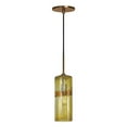 thumbnail image 4 of Jesco Lighting PD408-PU - BZ Light 60W Line Voltage Pendant & Canopy with Bronze Socket, Purple, 4 of 5