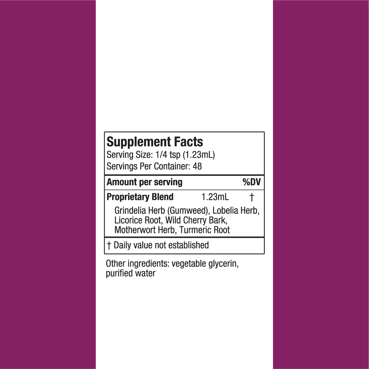 Rejuvica Health Bright Lungs 2 fl oz - Lung Detox Support Supplement - Grindelia, Lobelia, & More!