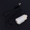 thumbnail image 4 of USB 1 Meter Cable Micro Water Pump Mini Submersible Pump Fountain Pump Aquarium Water Pump Small DC Motor Water Pump White (Amphibious Design), 4 of 8