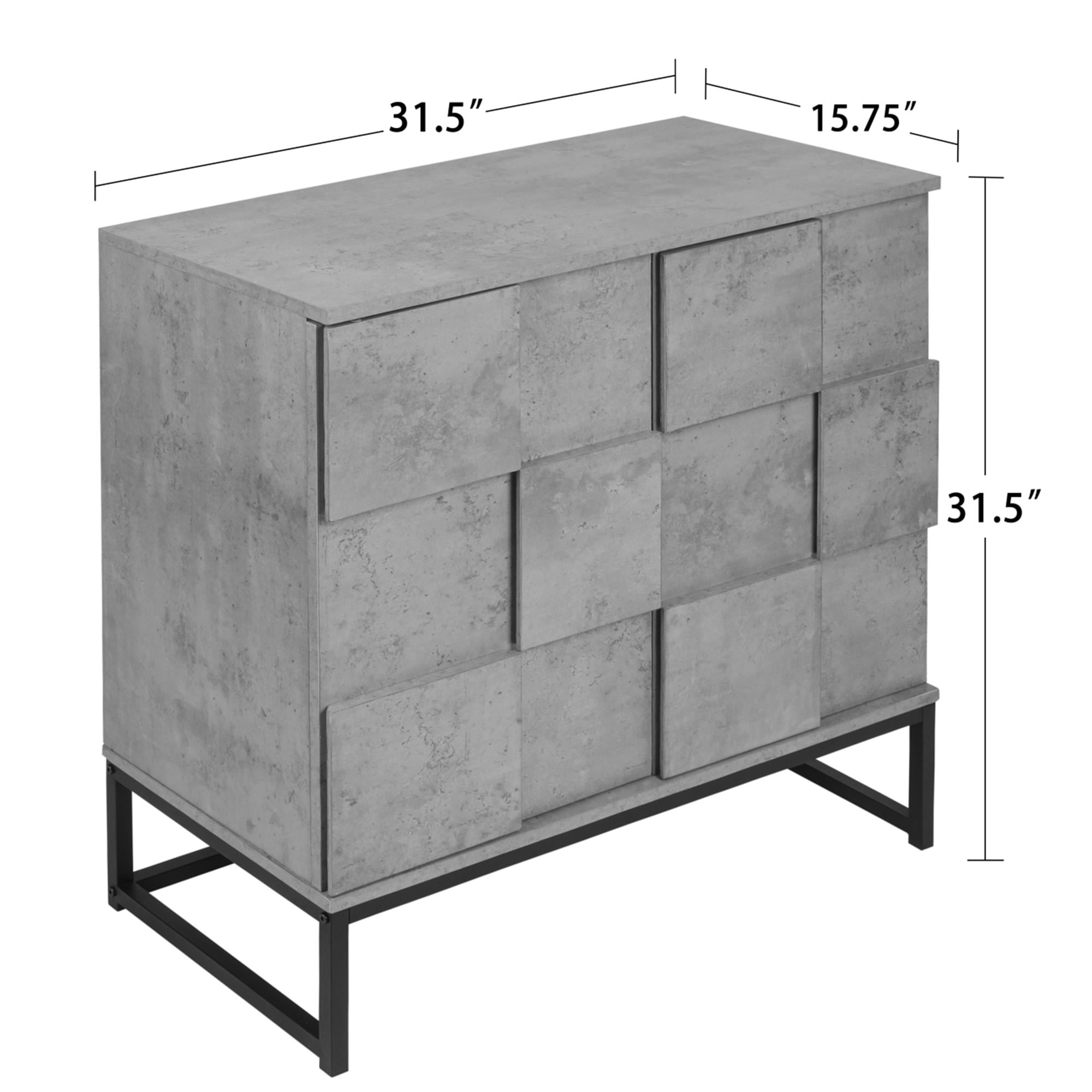 YYAo Modern Storage Cabinet, Free Standing Sideboard and Buffet Storage with Door for Bedroom Living Room, Bed Room, Grey YYAo Modern Storage Cabinet, Free Standing Sideboard and Buffet Storage with Door for Bedroom Living Room, Bed Room, Grey