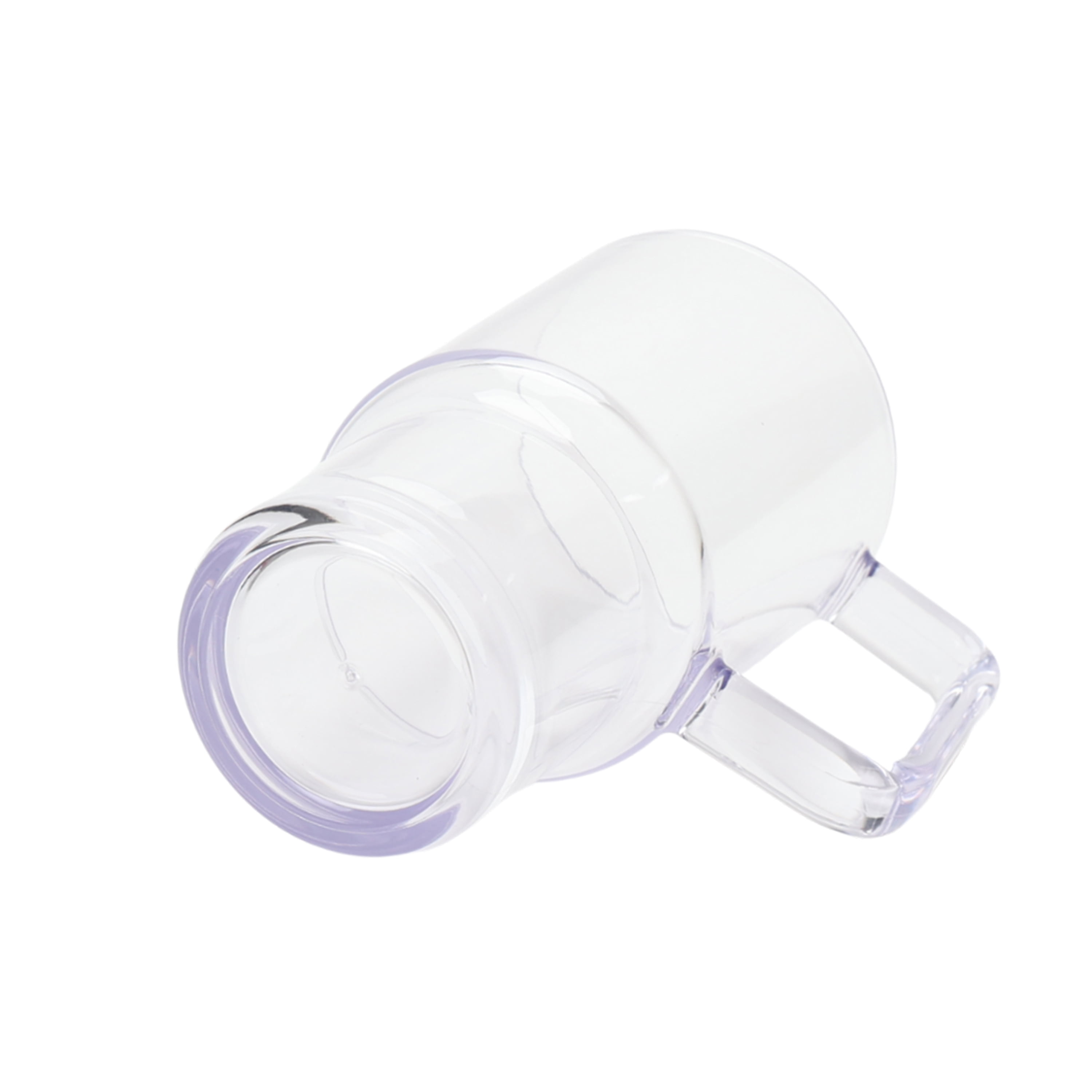 Mainstays 21-Ounce Acrylic Tumbler with Handle, Clear