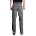 thumbnail image 3 of Clothin Men's Elastic-Waist Travel Pant Stretchy Lightweight Thin Multi-Pockets Quick Dry Breathable(Grey L-30), 3 of 8