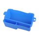thumbnail image 4 of Recipiente de silicona para grasa, recipiente para recoger grasa, portátil, reutilizable, para plancha de aceite. Azul, 4 of 9
