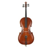 Acoustic Cello in Natural Color w/Case, Bow, Bridge and Rosin (4/4 - Full Size)