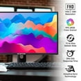 thumbnail image 3 of Sceptre New 22 Inch FHD LED Monitor 75Hz 2X HDMI VGA Build-in Speakers, Machine Black (E22 Series), 3 of 5