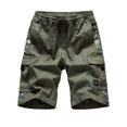 thumbnail image 1 of Niuer Hiking Cargo Short for Womens Walking Camping Outdoor Short Elastic Waist Summer Beach Knee Length Lounge Short Pocket, 1 of 2
