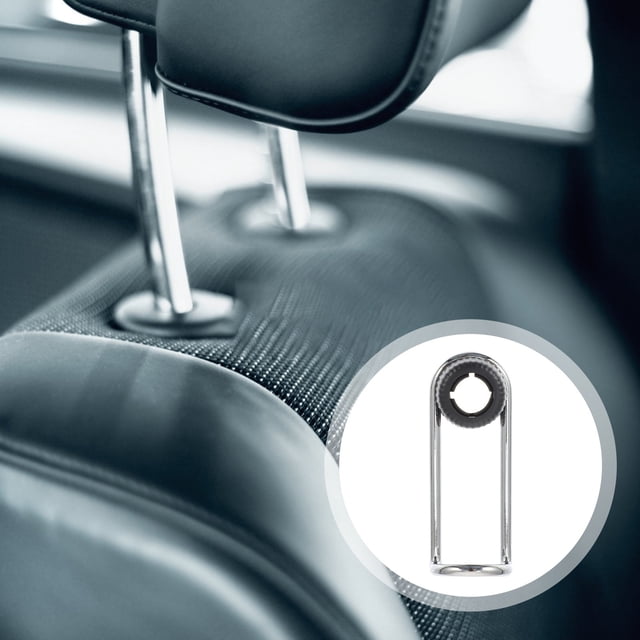 IFANLANDOR Auto Headrest Hanging Hook Silver Durable Car Back Seat Hanger for Easy Installation