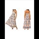 thumbnail image 2 of Vestido Maxi Floral de Verano 2025 para Mujer, Sin Mangas, con Tirantes Finos, Estampado, Fruncido, Estilo Bohemio, para Playa Rojo y Azul XXL, 2 of 6