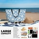 thumbnail image 5 of Disketp Daisies Flowers Bolsa de Playa de Gran Capacidad, Bolso Impermeable y a Prueba de Arena para Mujer, Ideal para Playa, Piscina y Natación, 5 of 7