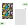 thumbnail image 2 of Pofeuu Easter Egg1 Print Premium Golf Towel with Carabiner Clip Absorbent Microfiber Waffle Pattern Golf Towel for Golf Bag Trolly Belt Loop, 2 of 8