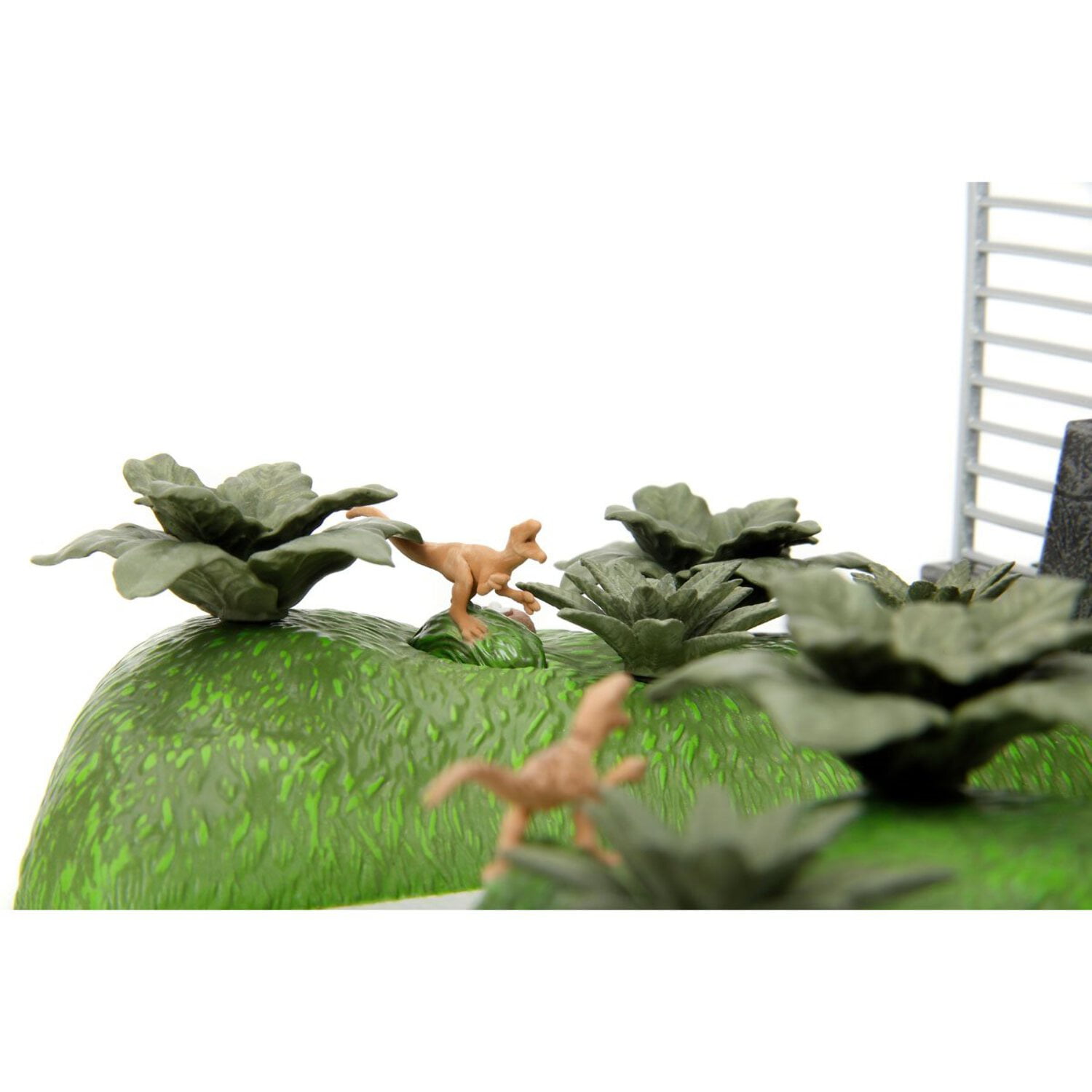 Jurassic Park Gate and Nano Hollywood Rides Vehicle Diorama