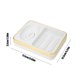 thumbnail image 3 of Isvgxsz Clearance Soap Dish, Double Grid Plastic Soap Holder for Bathroom, Dual-Layer Soap Tray Container Box Case Holder with Detachable Slotted Draining Board, 3 of 6
