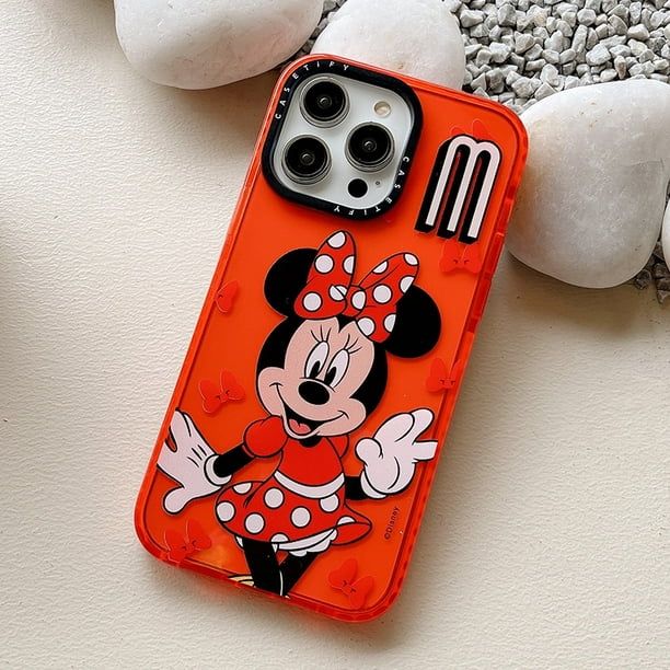 Protector Transparente A Prueba De Golpes Completo Suave Para iPhone 14 13 12 11 Pro MAX XR X XS 7 8 Plus Casetify Funda De Teléfono Mickey De Dibujos Animados
