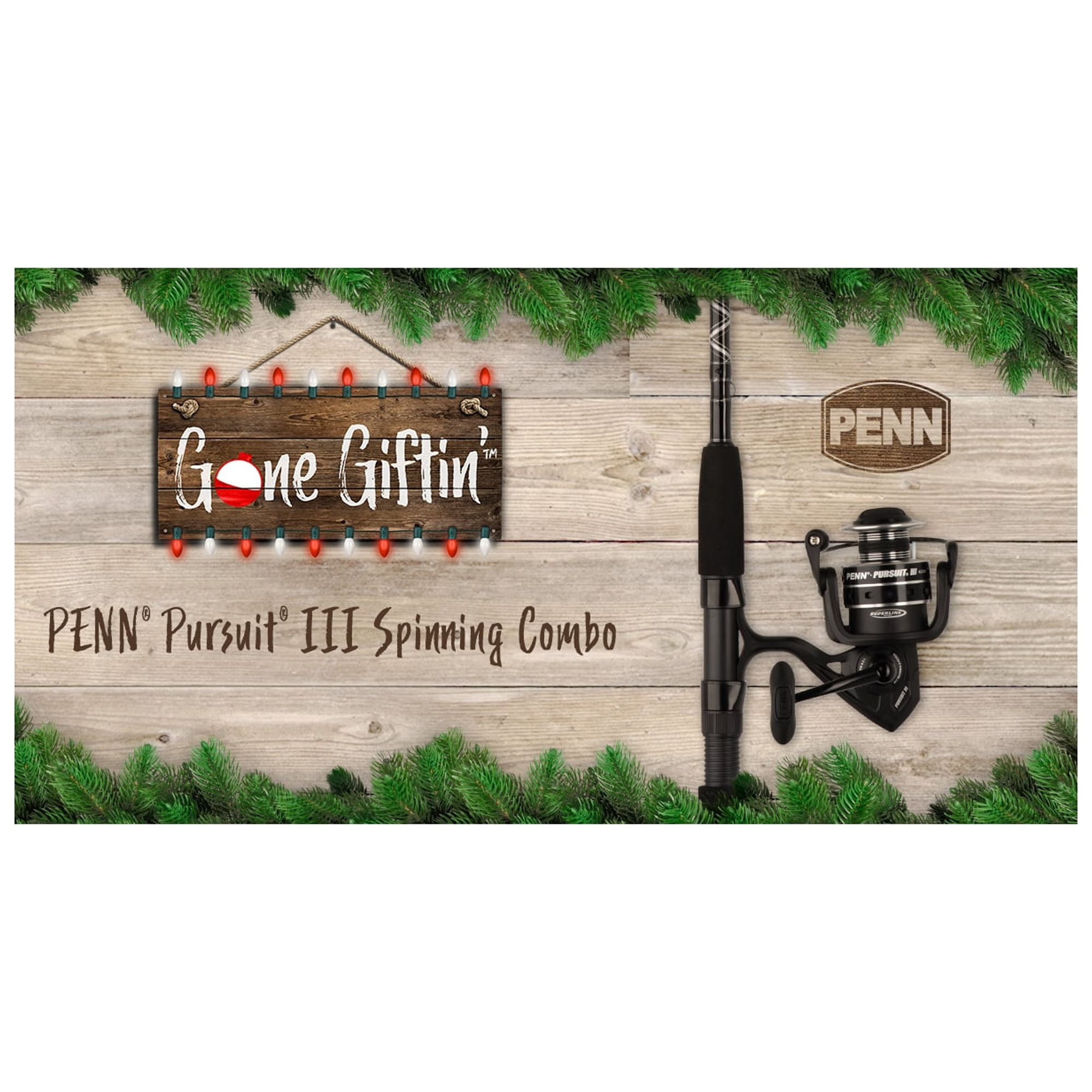 Penn Pursuit III Spinning Fishing Reel' Black/Silver' 5000 Penn Pursuit III Spinning Reel