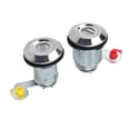 thumbnail image 1 of Cilindro de cerradura de puerta izquierda derecha con 2 llaves YE05506A Reemplazo para MITSUBISHI L200 2001-2005, 1 of 12