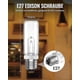 thumbnail image 2 of Dimmable 200W E27 bulbs tube light 2800K warm white, 2 of 5