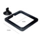thumbnail image 4 of Alimentador de alimentos para peces, accesorios para el hogar, forma cuadrada, malla de desecho de conveniencia, comederos de pesca de acuario de Alimentadores automáticos de peces negro 10*10cm Methold PT0230-01, 4 of 6