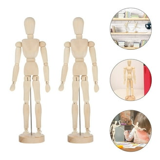 18 Inch Bendable Muslin Doll - Flexible Art Doll For Creative Posing