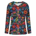 thumbnail image 5 of LOVZFMLL Cardigan pour Femmes Cardigan à Manches Longues Creusé Couleur Unie Veste Décontractée, 5 of 5
