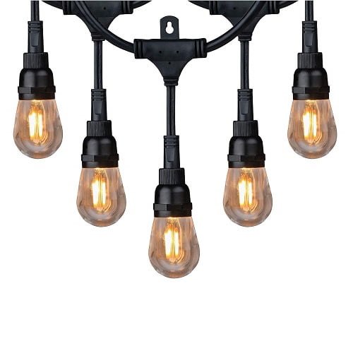 Honeywell 36 Vintage Style Led String Light Set Amber Indoor Outdoor Com Vintage Style Led String Light, Vintage String Lights Indoor