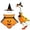 a1-Halloween2, variant on Porch Goose Outfits Spring Butterfly Princess Tutu Set, Goose Costume with Tulle Skirt and Bow Headband, Goose Outfits for 23-Inch Porch Goose Seasonal Lawn Decoration, Yellow