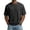 Black, variant on T Shirts for Man Waffle-Weave, Round-Neck, Short-Sleeve T-Shirt,Sizes S-3XL