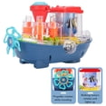 thumbnail image 4 of Toy Children Electric Gear Ship Toy Universal Transparent Boat with Colorful Light and Music for Kids, 4 of 7