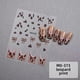 thumbnail image 4 of Pegatinas para uñas con diseño de gato con lazo rosa, estilo francés, de leopardo, para esmaltado de uñas, de bellas artes, para manicura, 4 of 4
