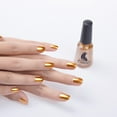 thumbnail image 4 of Pasta para esmalte de uñas de espejo Xihbxyly color metalizado acero inoxidable 6 ml, 4 of 5