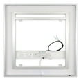thumbnail image 6 of LED Front-Lighted Bathroom Vanity Mirror: 36" Wide x 36" Tall - Commercial-Grade - Square - Wall-Mounted, 6 of 6