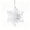 B, variant on Christmas Ornaments 4 Inch White Glitter Carousel Hanging Decor for Car Rearview Mirror Holiday Tree Window Party Decoration