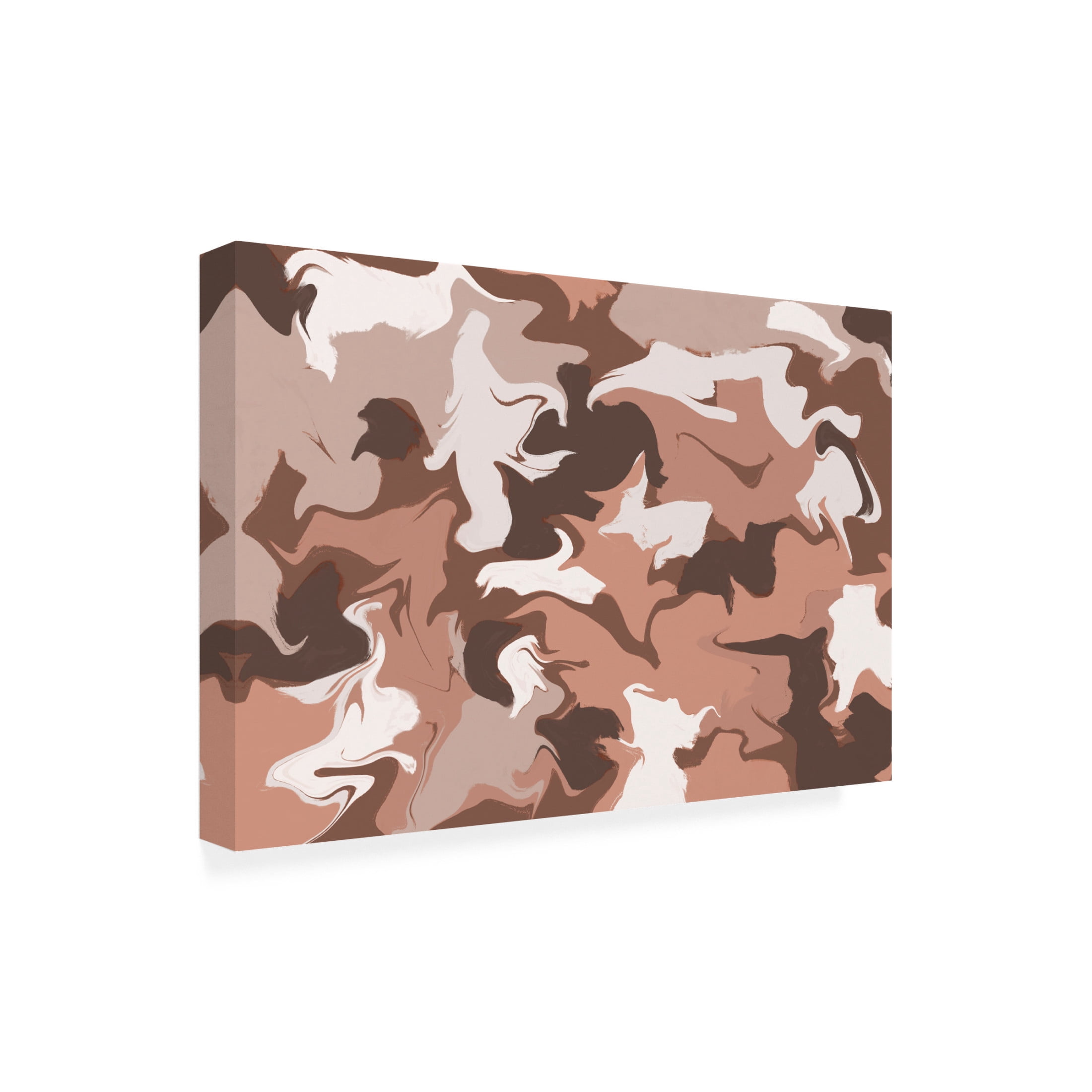 Canvas Wall Art - Treechild 'Mixed Pastel Colors Square' Wall Art for Living Room, Bedroom, or Office D?cor by Trademark Fine Art - 32 x 22 Inches