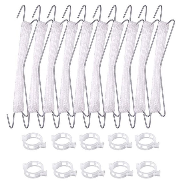 Ganchos para soporte de tomate, soporte para planta de tomate de invernadero con alambre, Clip para verduras, pepino, cereza, 10 Uds.