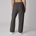 thumbnail image 2 of Hanes EcoSmart Women's Fleece Sweatpants with Open Bottom Legs, 30.5" Slate Heather S, 2 of 5