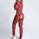 thumbnail image 3 of Pijama con solapa de botones para mujer, ropa de dormir estampada de Navidad, ropa de salón de manga larga, mono de otoño, ropa de casa de deseo de una pieza, 3 of 3