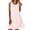 Pink, variant on CBASIHI Womens Sleeveless Gingham Dresses with Pockets- Crew Neck Loose Fit Summer Beach Vacation Casual A Line Sundresses Red Size S-3XL