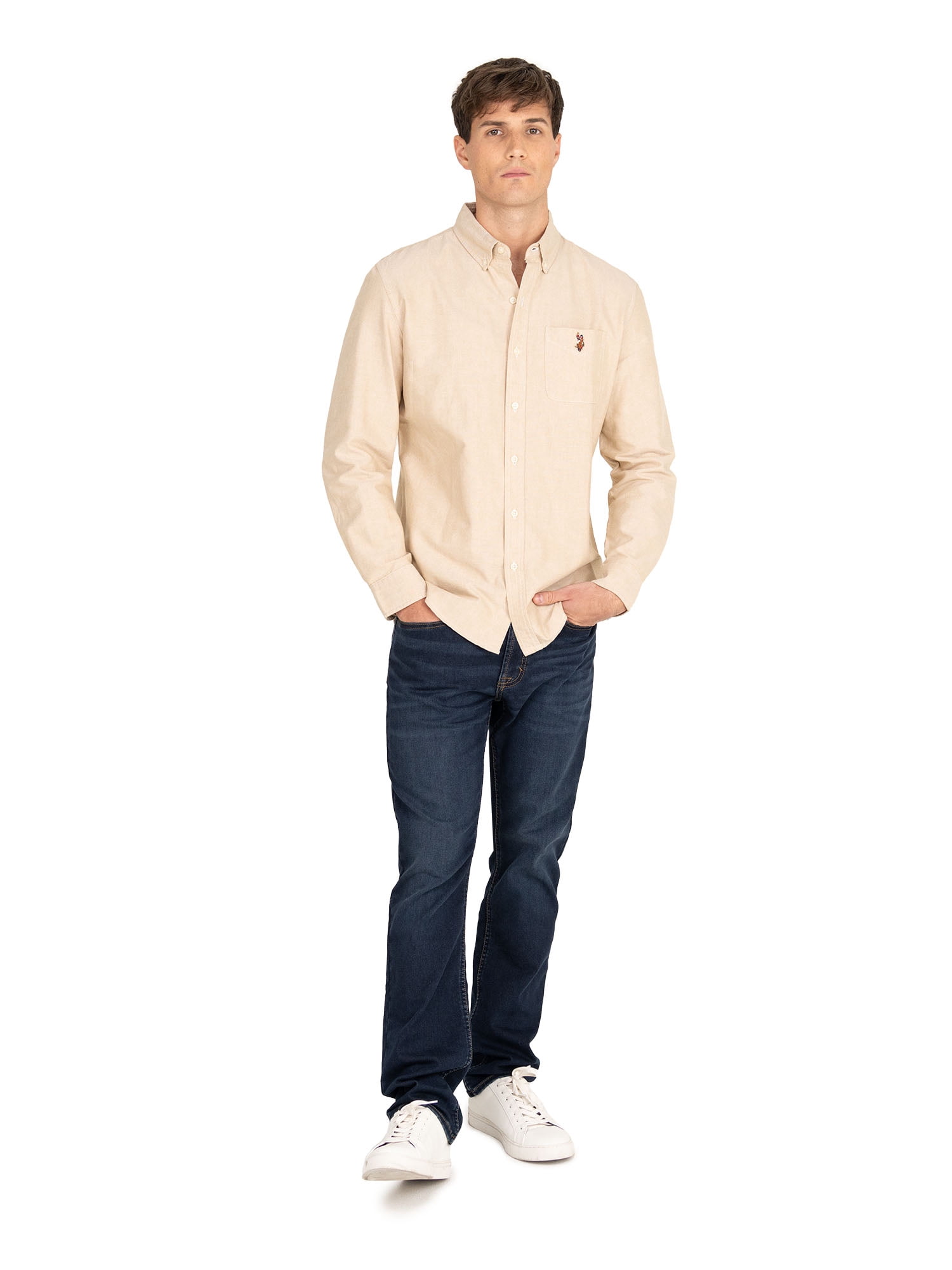 U.S. Polo Assn. Men's Long Sleeve Button-down Shirt