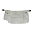 thumbnail image 4 of Half Waist Apron Work Apron Convenient Adjustable Utility Belt Utility Waist Bag white, 4 of 9