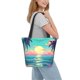 thumbnail image 2 of Easygdp Retro Palm Beach Sunset Bolso de Hombro para Mujer, Bolso Bandolera y Cartera de Mano Elegante para Uso Diario, 2 of 6
