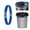 Sky Blue, variant on QIJGEBGG Garbage Can Bands, Strong Elasticity, Trash Can Bag Holder Trash Can Band, Adjustable Rubber Garbage Trash Can Band, Elastic Trash Can Bag Holder, Elastic Trash Can Strap