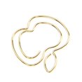 thumbnail image 3 of 100pcs Fruit Paper Clips Cute Bookmark Pare Clips Portable Funny Small Paper Clips with Transparent Box for School Office Gold, 3 of 3