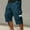Dark Blue, variant on Men's Capri Pants Cargo Shorts Hiking Below Knee 3/4 Long Shorts Lightweight with Multi Pockets
