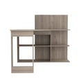 thumbnail image 2 of Modern Rectangular Office Desk with Open Shelves / Sturdy and Spacious Design, 2 of 3