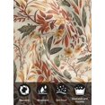 thumbnail image 7 of Fall Leaves Cloth Napkins Set of 6 Reusable Dinner Napkins, Farmhouse Retro Botanical Floral Cocktail Napkin Washable Table Napkins for Wedding/Holiday Party/Baby Shower 20"x20", 7 of 7