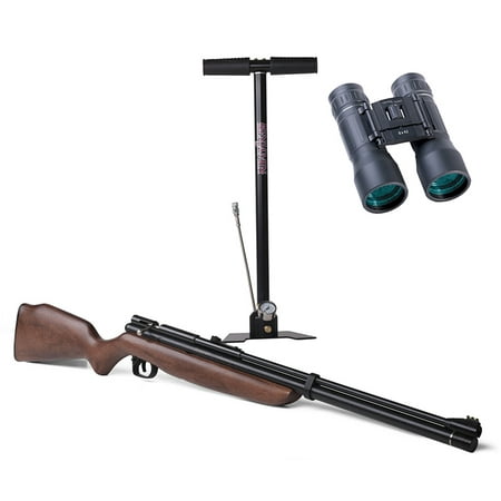 Benjamin Discovery .22 Caliber PCP Powered Carbine with High Pressure Hand Pump, Hunt and Scout Bundle (Best High Powered Pellet Gun)